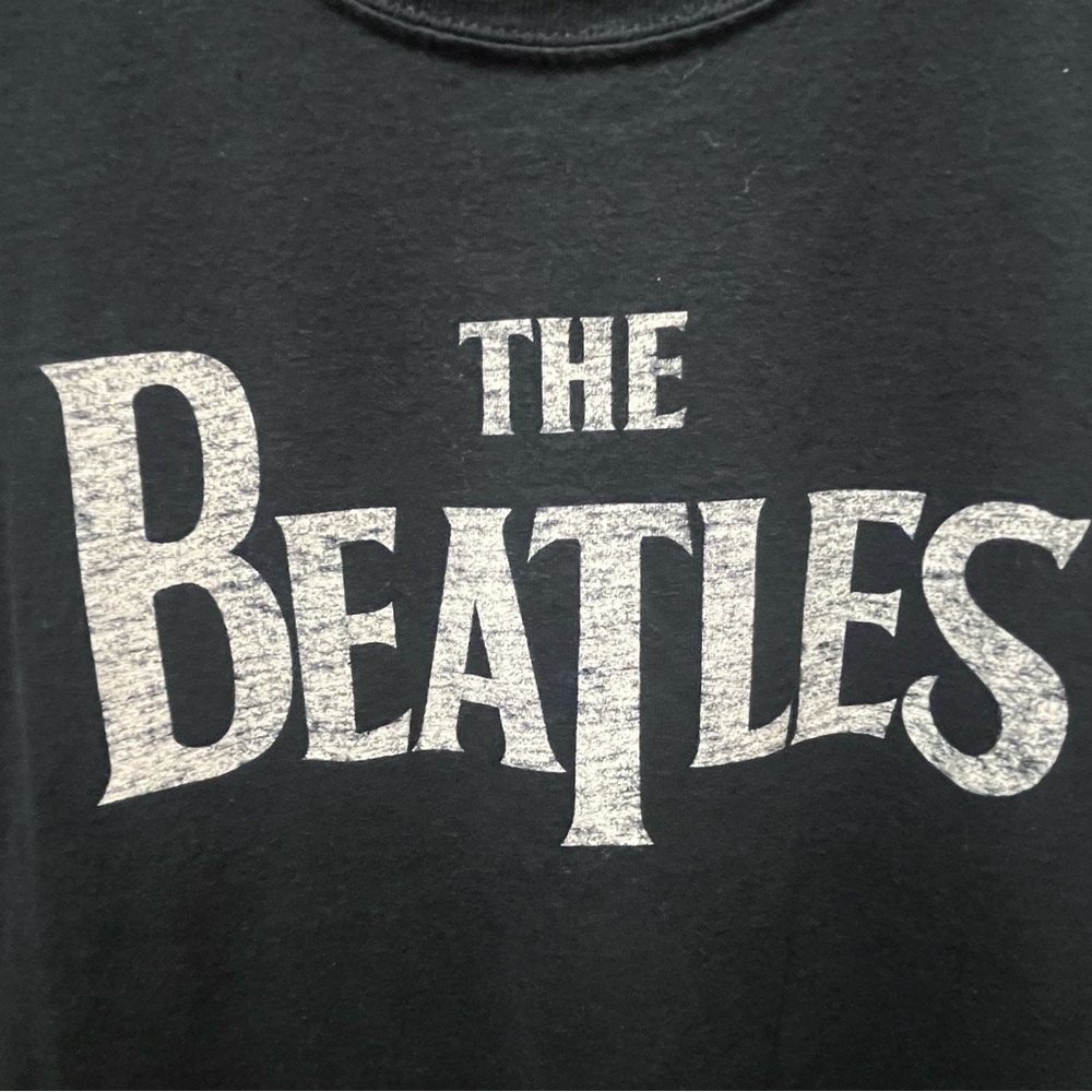 The Beatles Black Logo T-Shirt – Men’s Small
